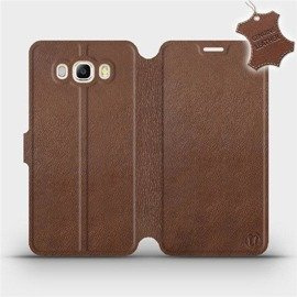 Hülle für Samsung Galaxy J7 2016 - Farbe Brown Leather