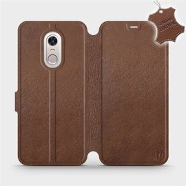 Hülle für Xiaomi Redmi 5 Plus - Farbe Brown Leather