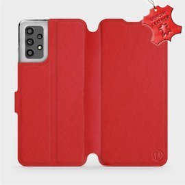 Hülle für Samsung Galaxy A32 4G - Farbe Red Leather