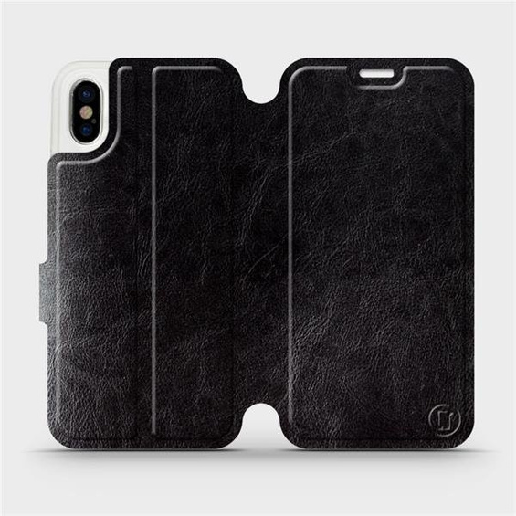 Hülle für Apple iPhone X - Farbe Black&Gray