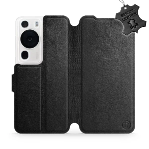 Hülle für Huawei P60 Pro - Farbe Black Leather