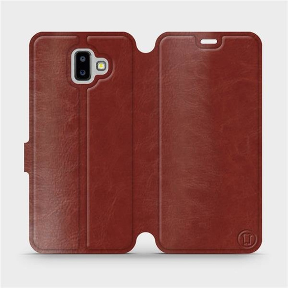 Hülle für Samsung Galaxy J6 Plus 2018 - Farbe Brown&Gray