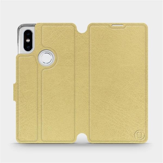 Hülle für Xiaomi Mi Mix 2S - Farbe Gold&Orange