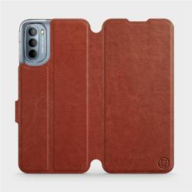 Hülle für Motorola Moto G31 - Farbe Brown&Gray