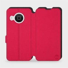 Hülle für Nokia X10 - Farbe Rot mit Schwarz