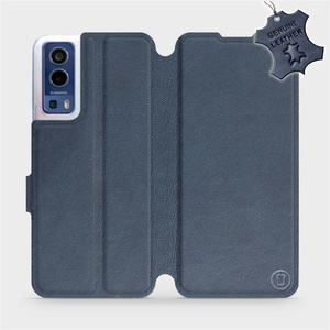 Hülle für Vivo Y52 5G - Farbe Blue Leather