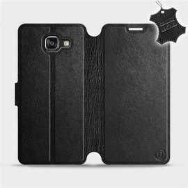 Hülle für Samsung Galaxy A5 2016 - Farbe Black Leather