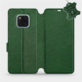 Hülle für Huawei Mate 20 Pro - Farbe Green Leather
