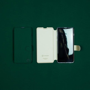Hülle für Apple iPhone 13 Pro - Farbe Grün mit Platin