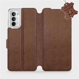 Hülle für Motorola Moto G82 5G - Farbe Brown Leather