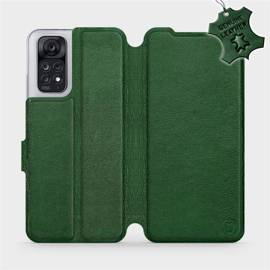 Hülle für Xiaomi Redmi Note 11S - Farbe Green Leather