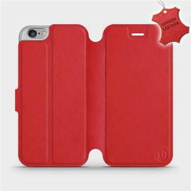 Hülle für Apple iPhone 6s - Farbe Red Leather