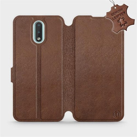 Hülle für Nokia 2.3 - Farbe Brown Leather