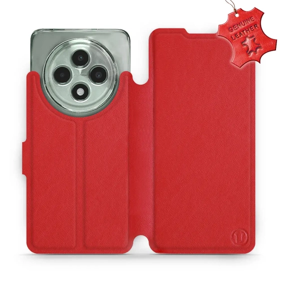 Hülle für OPPO Reno12 F 5G - Farbe Red Leather