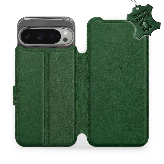 Hülle für Google Pixel 9 Pro XL - Farbe Green Leather
