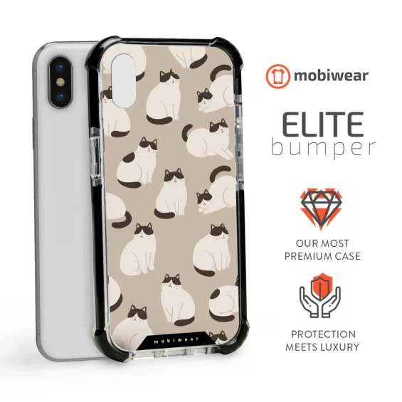 Hülle MagSafe Elite Bumper für Apple iPhone XS - Farbe D160D