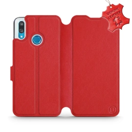 Hülle für Huawei P Smart 2019 - Farbe Red Leather