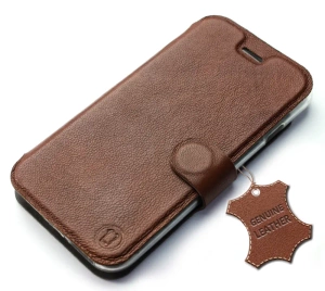 Hülle für Vivo V23 5G - Farbe Brown Leather