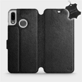 Hülle für Huawei Nova 3 - Farbe Black Leather