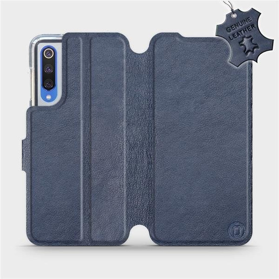 Hülle für Xiaomi Mi 9 SE - Farbe Blue Leather