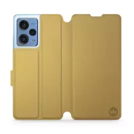 Hülle für Xiaomi Redmi Note 12 Pro Plus 5G - Farbe Gold&Orange