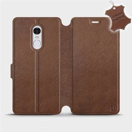 Hülle für Xiaomi Redmi Note 4X - Farbe Brown Leather