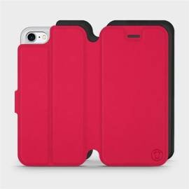 Hülle für Apple iPhone 8 - Farbe Rot mit Schwarz