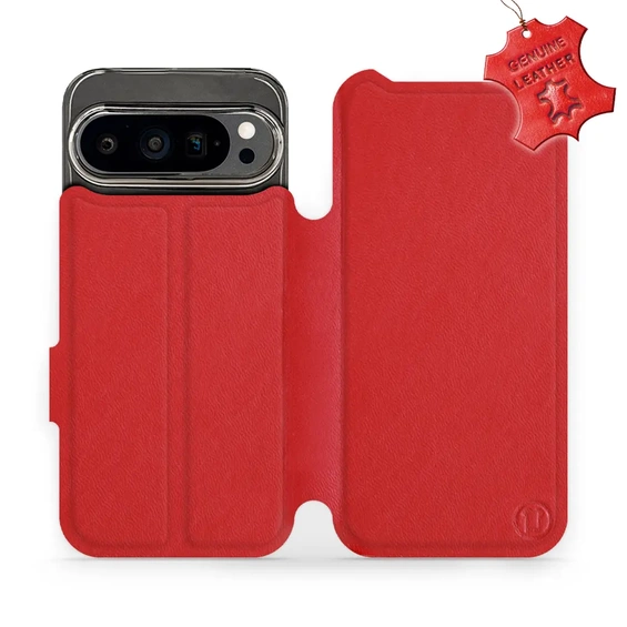 Hülle für Google Pixel 9 Pro - Farbe Red Leather