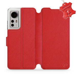 Hülle für Xiaomi 12 - Farbe Red Leather