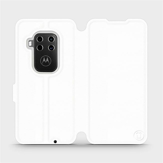 Hülle für Motorola One Zoom - Farbe White&Gray