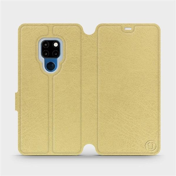 Hülle für Huawei Mate 20 - Farbe Gold&Orange