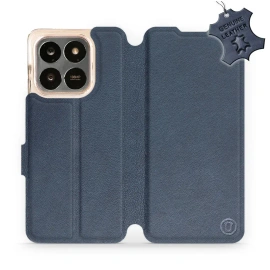 Hülle für Huawei Honor X7d - Farbe Blue Leather