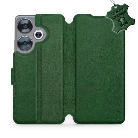 Hülle für Xiaomi POCO F6 - Farbe Green Leather