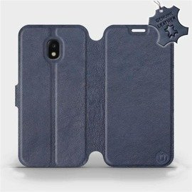 Hülle für Samsung Galaxy J3 2017 - Farbe Blue Leather