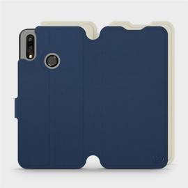 Hülle für Huawei P Smart 2019 - Farbe Marineblau mit Platin