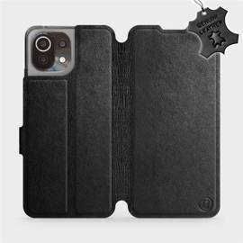 Hülle für Xiaomi Mi 11 Lite - Farbe Black Leather