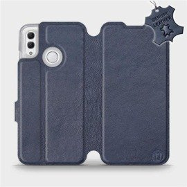 Hülle für Huawei Honor 10 Lite - Farbe Blue Leather