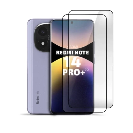 2er Set Mattes Panzerglas für Xiaomi Redmi Note 14 Pro Plus 5G