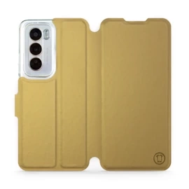 Hülle für OPPO Reno 12 5G - Farbe Gold&Orange