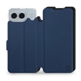 Hülle für OnePlus Nord 4 5G - Farbe Marine mit Schwarz