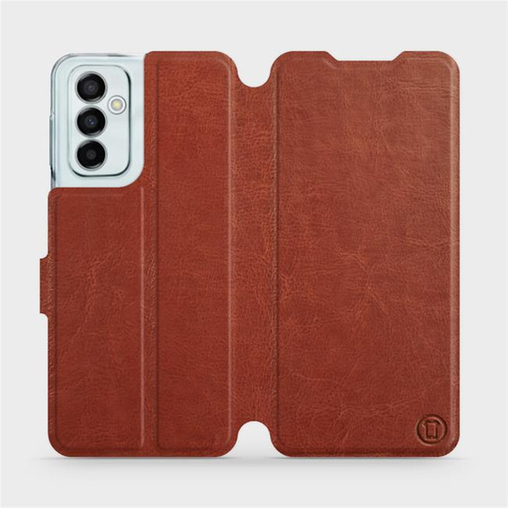 Hülle für Samsung Galaxy M23 5G - Farbe Brown&Orange
