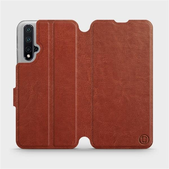 Hülle für Huawei Honor 20 - Farbe Brown&Orange
