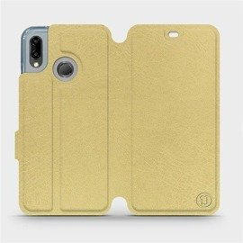 Hülle für Huawei P20 Lite - Farbe Gold&Orange