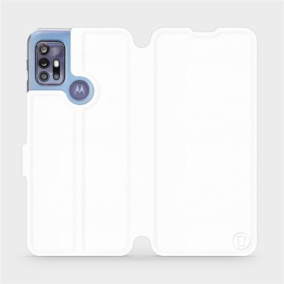 Hülle für Motorola Moto G30 - Farbe White&Orange