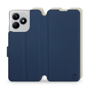 Hülle für Realme C53 - Farbe Marineblau mit Platin