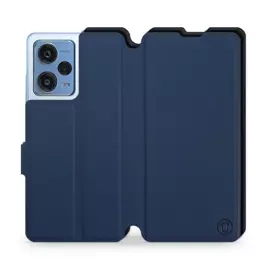 Hülle für Xiaomi Redmi Note 12 Pro 5G - Farbe Marine mit Schwarz