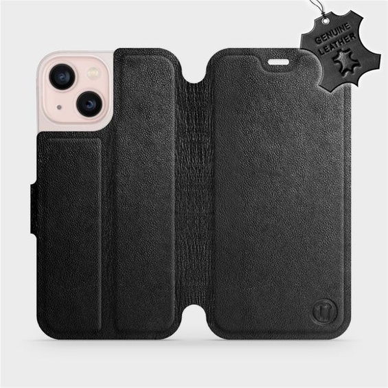 Hülle für Apple iPhone 13 mini - Farbe Black Leather
