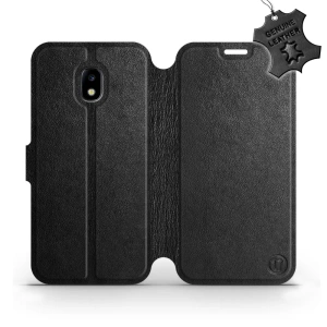 Hülle für Samsung Galaxy J3 2017 - Farbe Black Leather