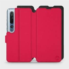 Hülle für Xiaomi Mi 10 - Farbe Rot mit Schwarz
