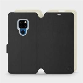 Hülle für Huawei Mate 20 - Farbe Schwarz mit Platin